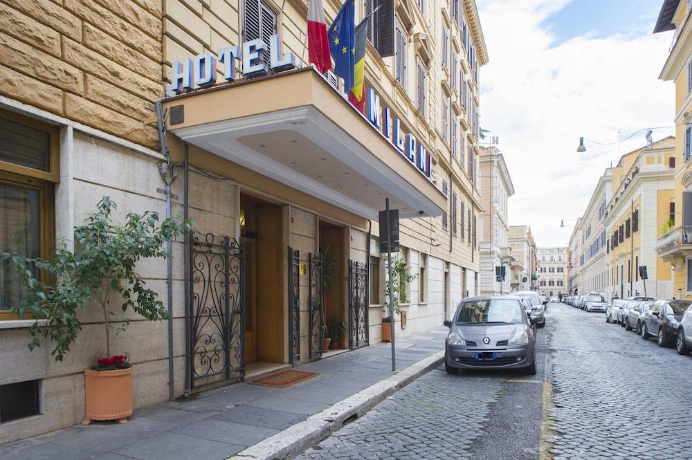 Hotel Milani Roma Esterno foto